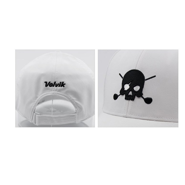 Mũ golf Volvik Skull Basic-Trắng từ Golf