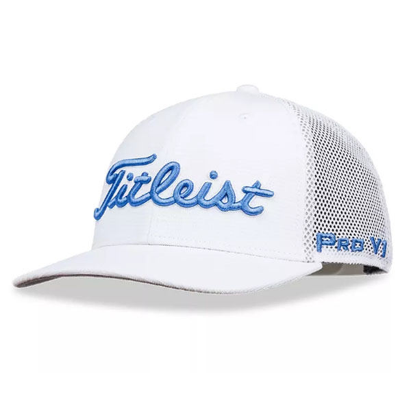 Mũ golf Titleist Tour Snapback Mesh 2019-Trắng/Xanh navy từ Titleist