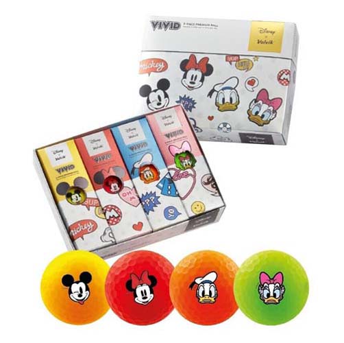 Bóng golf Volvik Vivid Disney Mickey & Friends (Lady) từ Bóng golf